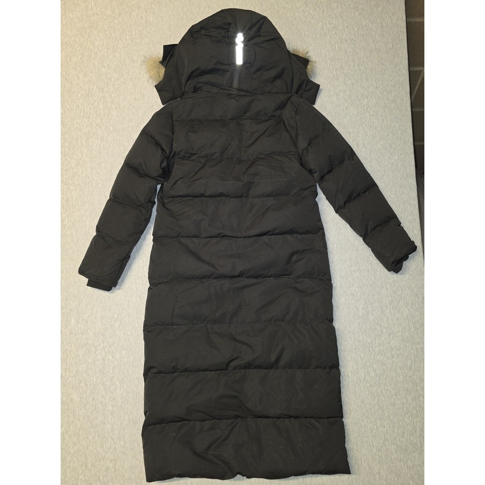 Fitouch Waukee Polyester Long Size M Black 750+ Fill Power Parka Coat - Picture 3 of 10